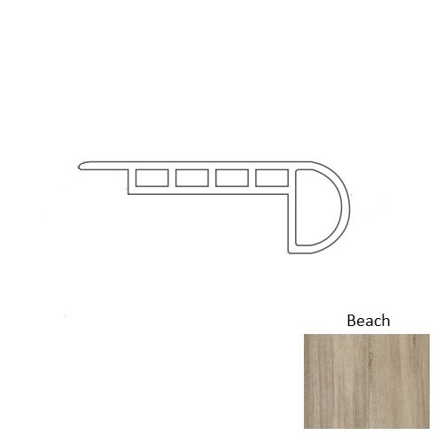Adura Max Plank Kona Beach 94" Overlap Stair Nose