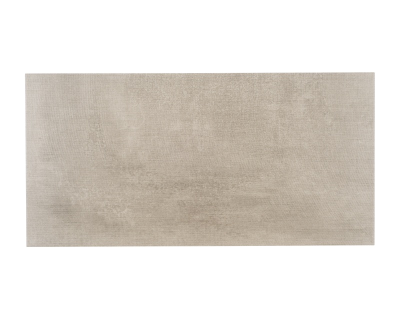 Fusion Fabric Greige Porcelain Tile - Matte - 12" x 24"