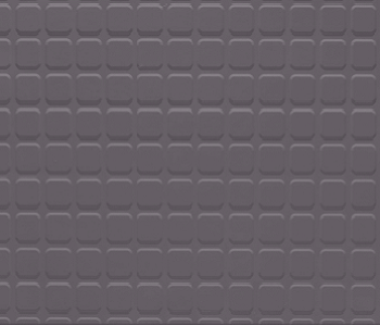 Johnsonite Poetry Plum Raised Square Solid Color Rubber Tile