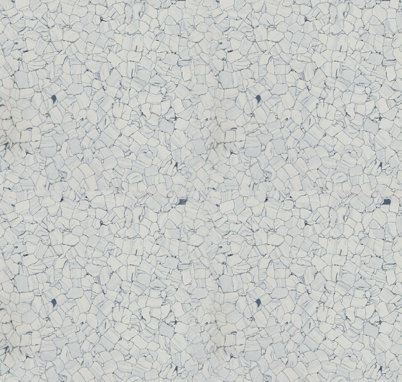 Esd White / Blue Static Dissipative Vinyl Tile - Smooth