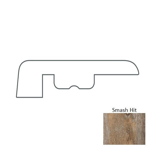 Luxury Vinyl Moulding / Trim End Cap