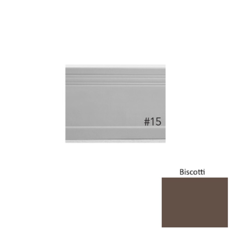 Pinnacle Plus #15 Impluse Biscotti Rubber Coil Wall Base - 5 1/4" X 60 Ft