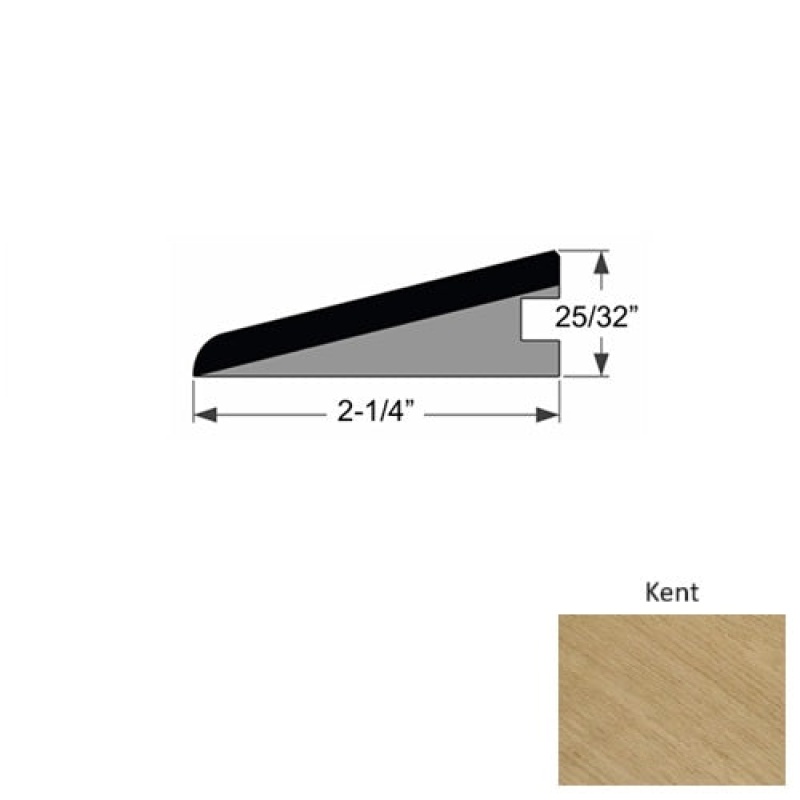 Dover Kent Hardwood Moulding / Trim Ramp Reducer