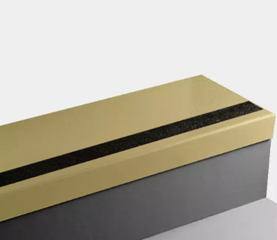 Johnsonite Canary Fast Lane Rubber Stair Tread