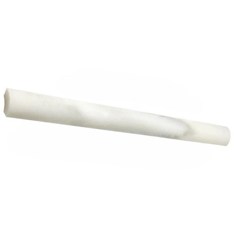 Calacatta Oliva Marble Liner - 1" x 12" Quarter Round