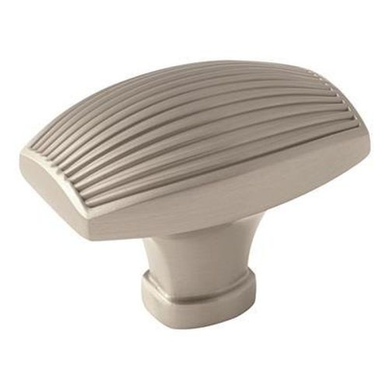 Sea Grass Zinc Cabinet Knob - Satin Nickel