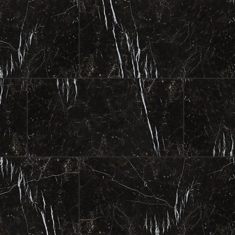 Regallo Marquina Noir Porcelain Tile - Matte