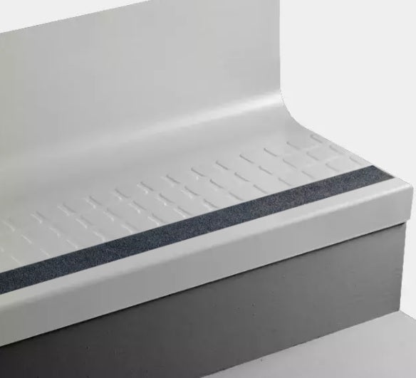 Johnsonite Snowbound Stair Tread With Riser