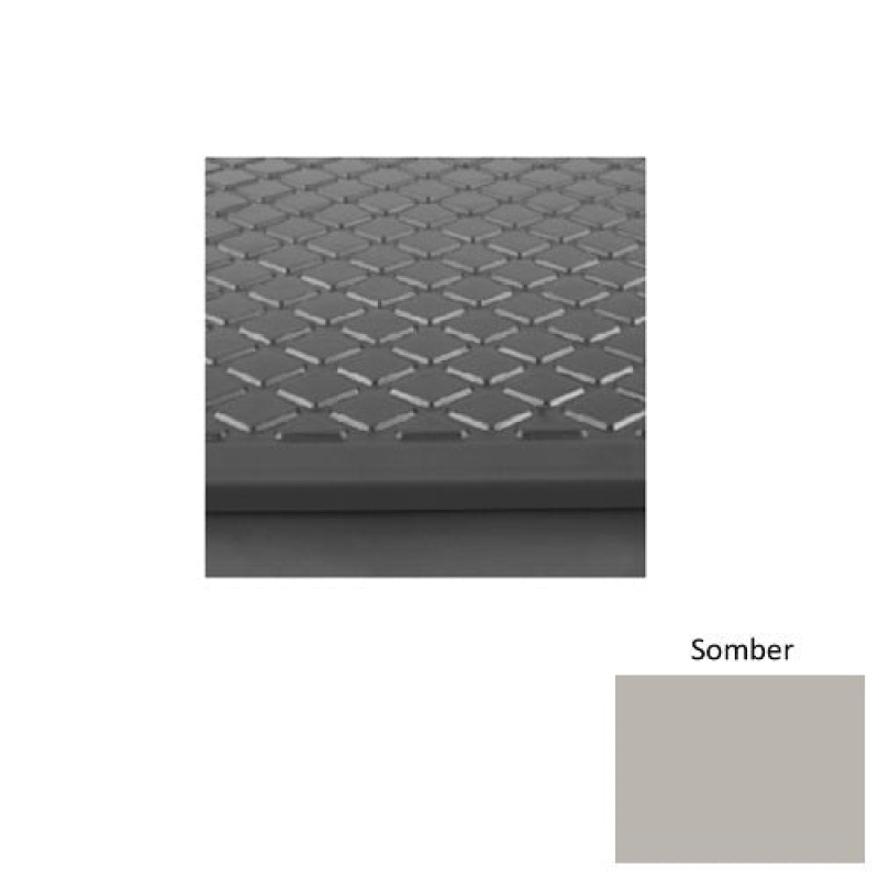 Roppe Solid 31 Somber Diamond Rubber Stair Tread