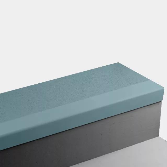 Johnsonite Dream Teal Rice Paper Rubber Stair Tread