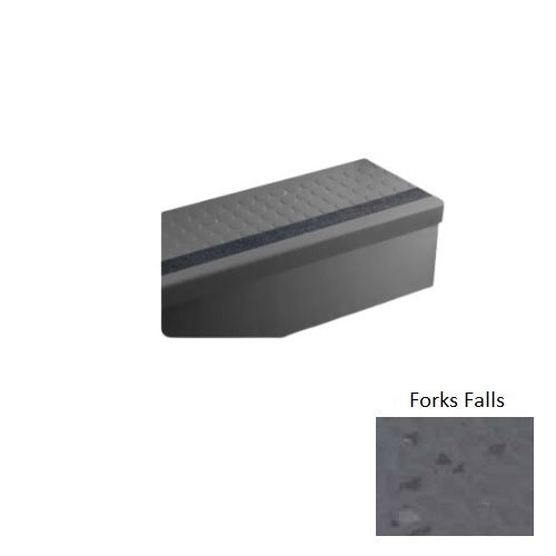 Johnsonite Forks Falls Raised Round Rubber Moulding / Trim