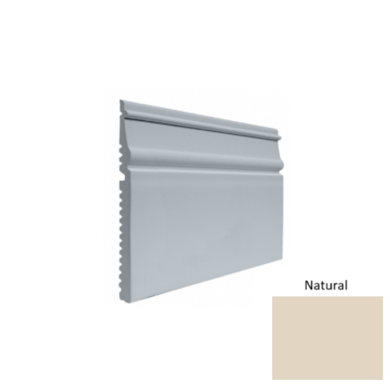 Contours #55 Nobility Natural Rubber Profiled Wall Base - Satin - 5 1/2" X 8 Ft