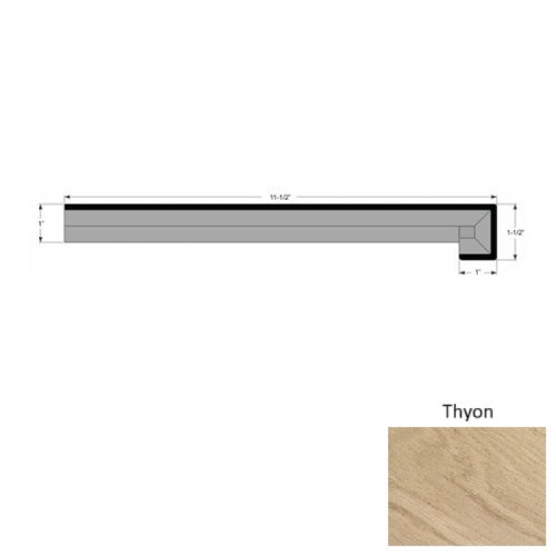 La Grande Thyon Hardwood Stair Tread