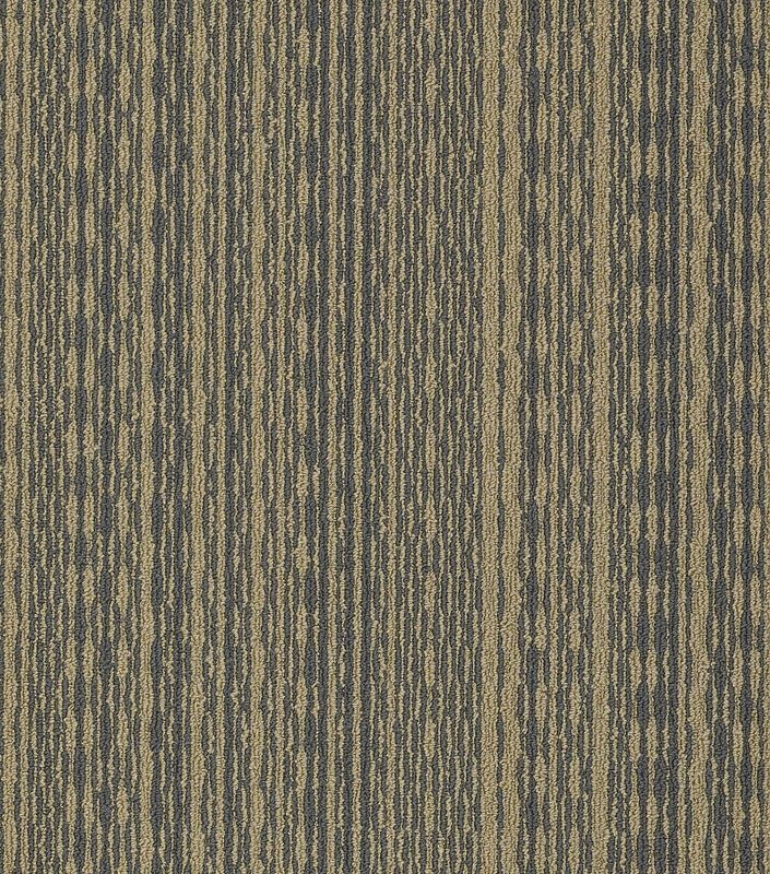 Corrugated Gather Nylon Carpet Tile - Loop - 18" X 36"