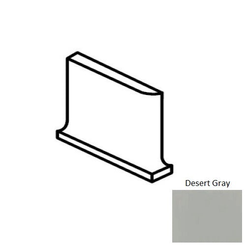 Color Wheel Classic Desert Gray Ceramic Wall Trim
