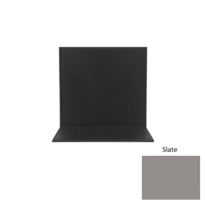 Pinnacle Slate Rubber Sanitary Toe Wall Base - 4" X 48"