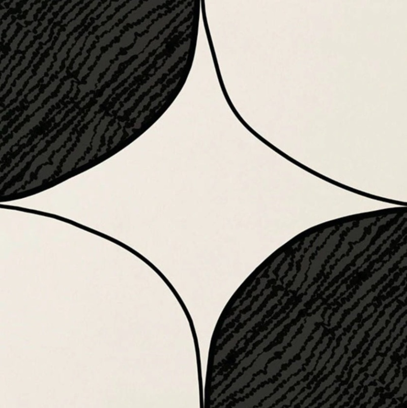 Human Stare Full Stop Porcelain Tile - Matte - 24" X 24"