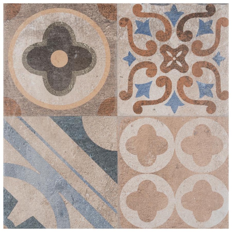 Cazorla Deco Yedra Porcelain Tile - Textured - 11 7/8" X 11 7/8"