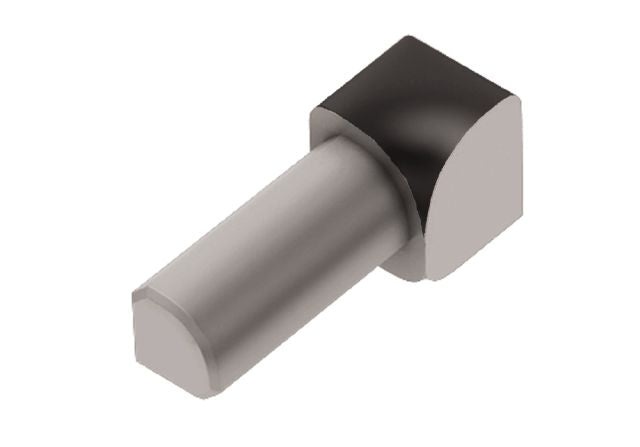 Rondec 90 Degree Inside Corner Metal Tile Edging Trim - Black Color Coated Aluminum
