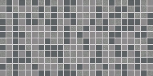 Unglazed Mosaics Confident Blend Porcelain Mosaic 1" x 1" Matte