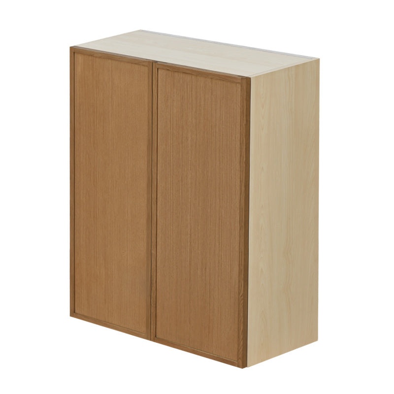 Shady Oak Slim Shaker Wood Kitchen Wall Cabinet - 33" X 12" X 42" (Assembly Required) - Oak