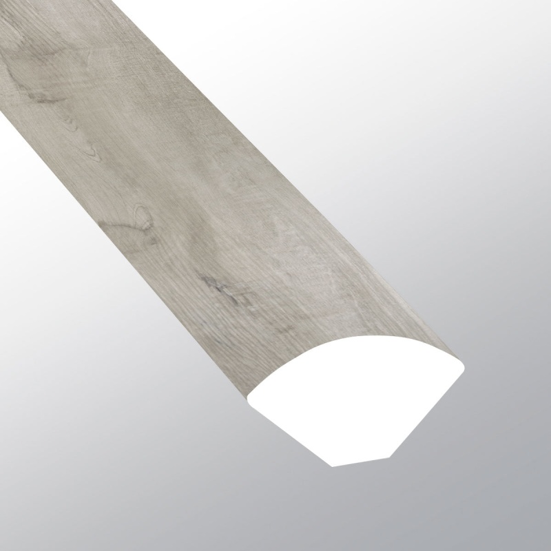 Prescott Dunite Oak Luxury Vinyl Moulding / Trim - 0.64" X 94" Quarter Round - Low Gloss