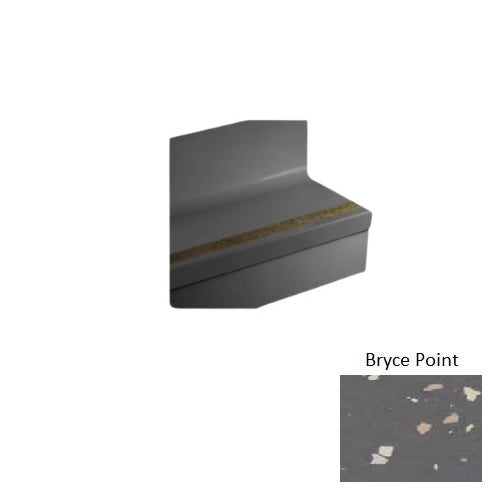 Johnsonite Bryce Point Bamboo Rubber Stair Tread