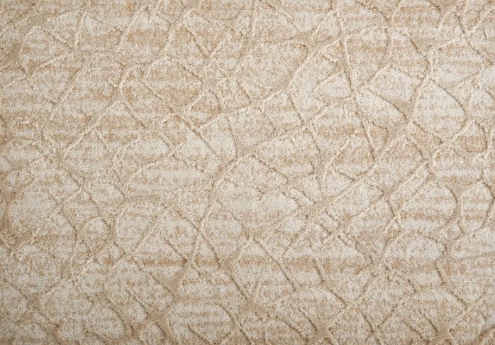 Relax Pulse Sand Polysilk Blend Carpet - Pattern