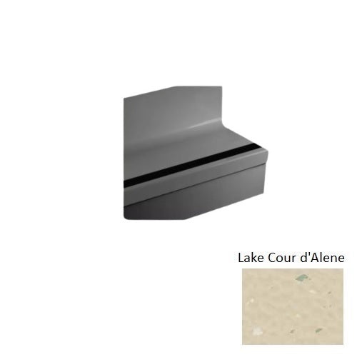 Lake Cour D'alene Bamboo Rubber Stair Tread Trim
