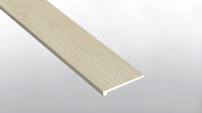Andover Vintaj Luxury Vinyl Moulding / Trim - 12" X 47.25" Stair Tread Eased Edge - Low Gloss