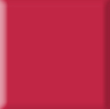 Bright & Matte Ruby Red Ceramic Tile - Glossy - 6" X 6"