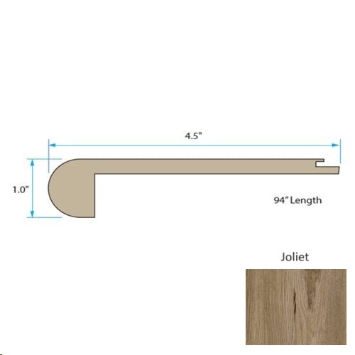 Heartland Joliet Luxury Vinyl Flush Stair Nose