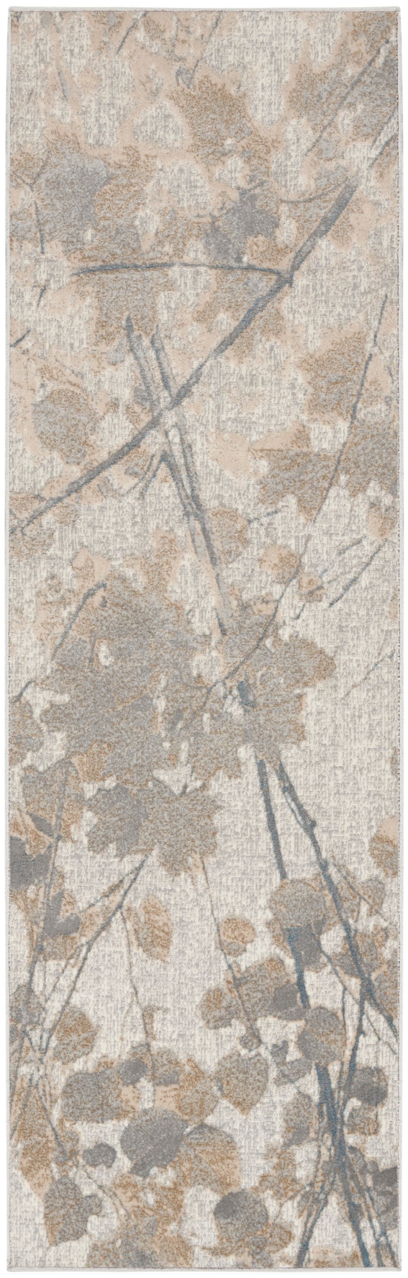 Calvin Klein Rush Grey Multicolor Runner Rug