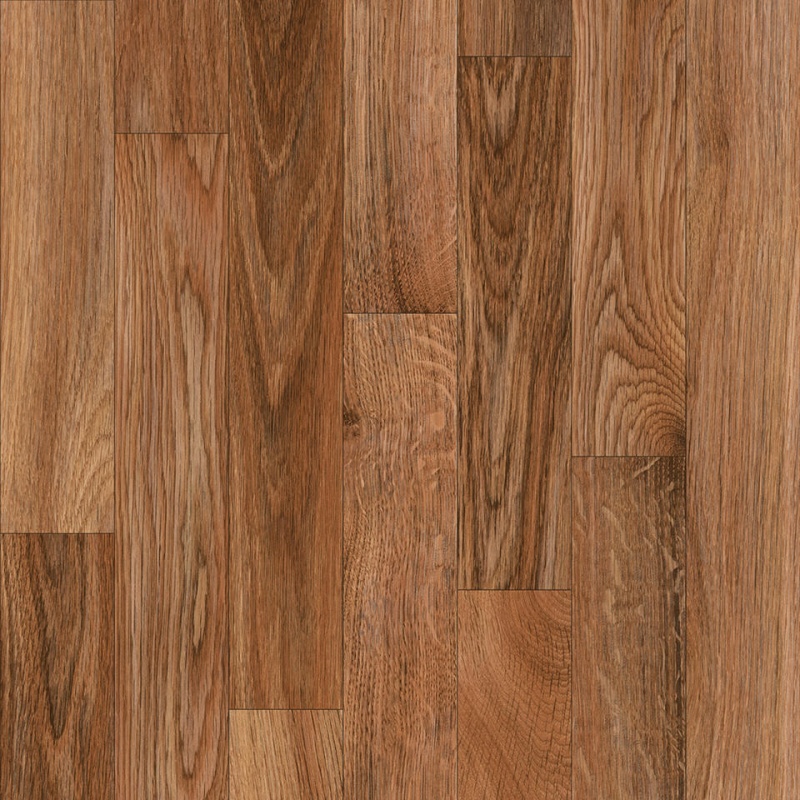 Fresh Start Clearwater Oak Gunstock Luxury Sheet Vinyl - Urethane - Full Roll