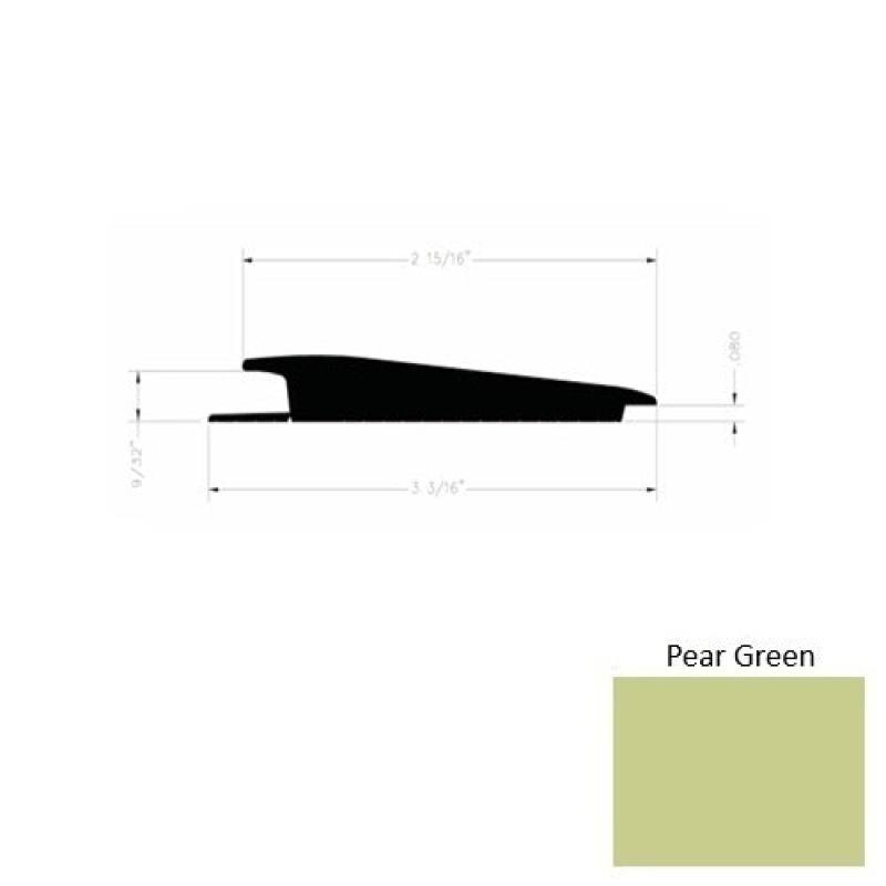 Solid 73 Pear Green Rubber Rolling Traffic Transition