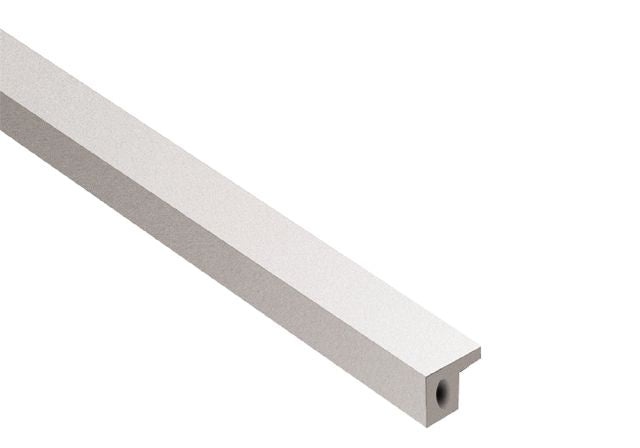 Dilex KSA Replacement Rubber Tile Edging Trim - Classic Grey - 3/8" x 98 1/2"