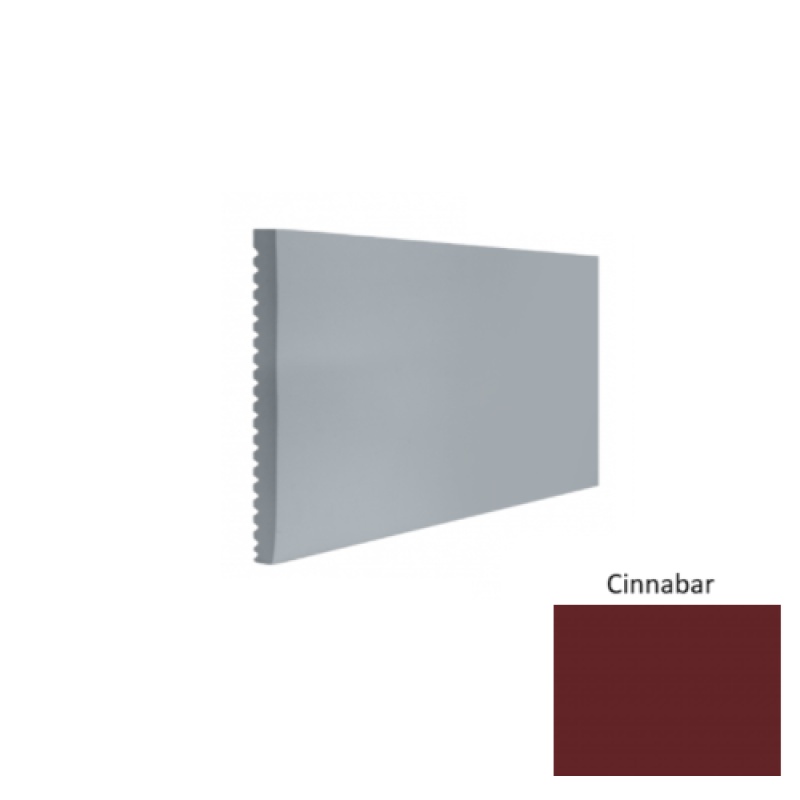 Contours #60 Candid Cinnabar Rubber Profiled Wall Base