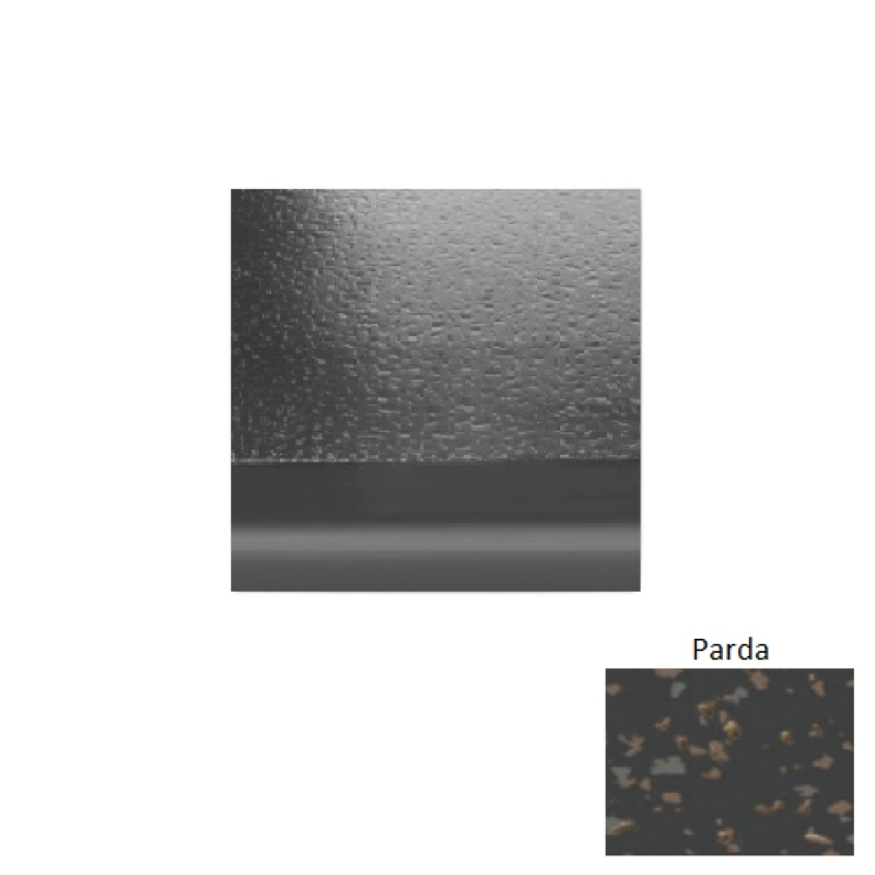 Renew Fiesta 95 Parda With Riser Rubber (Sq) Stair Tread - Hammered