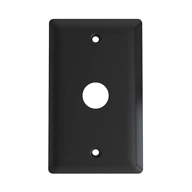 Stainless Steel 2 Gang Wall Plate - Brush - 2 Gang