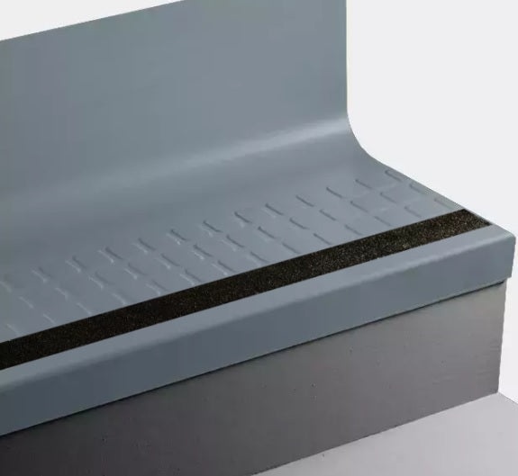 Johnsonite Windsor Blue Raised Square Rubber Moulding / Trim