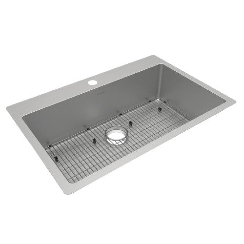 Crosstown Stainless Steel Single Bowl Kitchen Sink