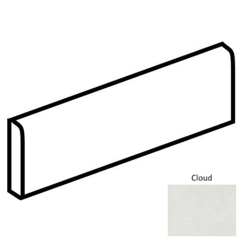 Core Fundamentals Platinum Cloud Porcelain Floor Trim