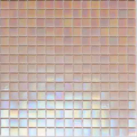 Alma Line Pearly Pe190 Glass Mosaic - 0.8" x 0.8" - Glossy