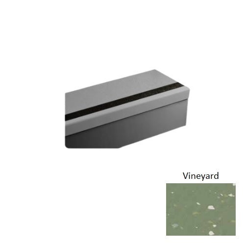 Johnsonite Vineyard Rice Paper Rubber Stair Tread