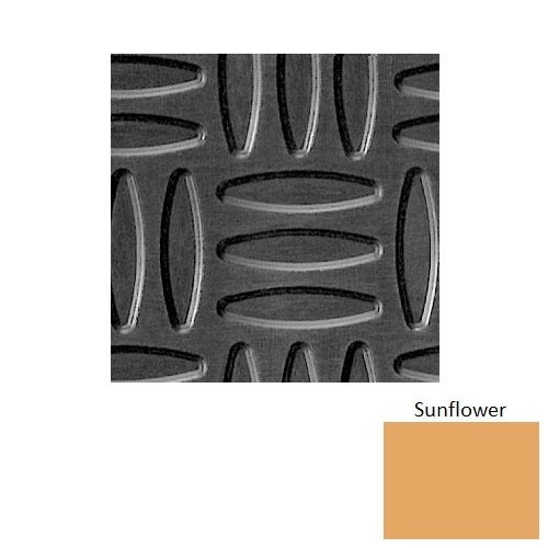 Flextones Sunflower Wv Weave Rubber Distinct Designs Tile - Textured - 18" X 18"