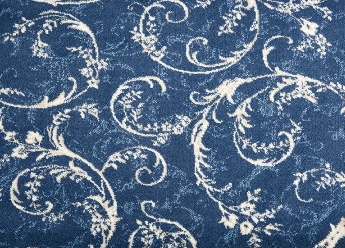 Lake Constance Bluestone Polypropylene Carpet - Pattern