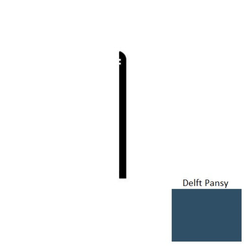 Delft Pansy Vinyl Wall Base