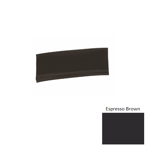 Espresso Brown Vinyl Residential Wall Base