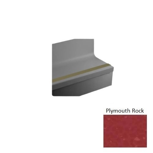 Johnsonite Plymouth Rock Hammered Rubber Stair Tread