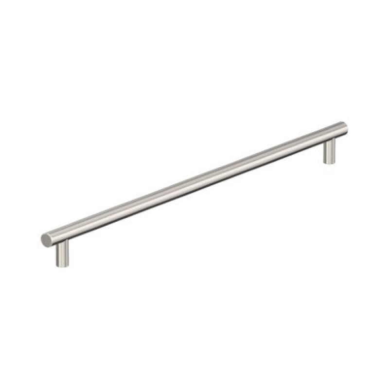 Bar Pulls Carbon Steel Appliance Pull - Polished Nickel